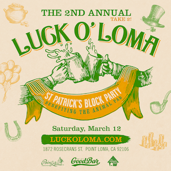 Luck O' Loma St. Patrick's Block Party 2022